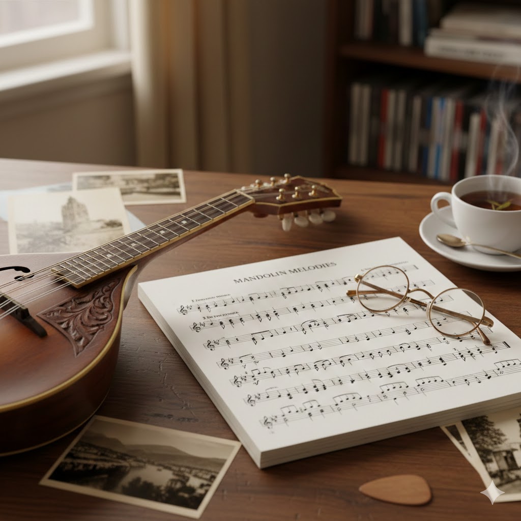 만돌린 오케스트라 연주 모습